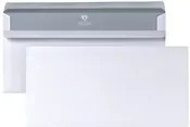 POSTHORN Briefumschläge DIN lang ohne Fenster, weiß, selbstklebend - Bild 1