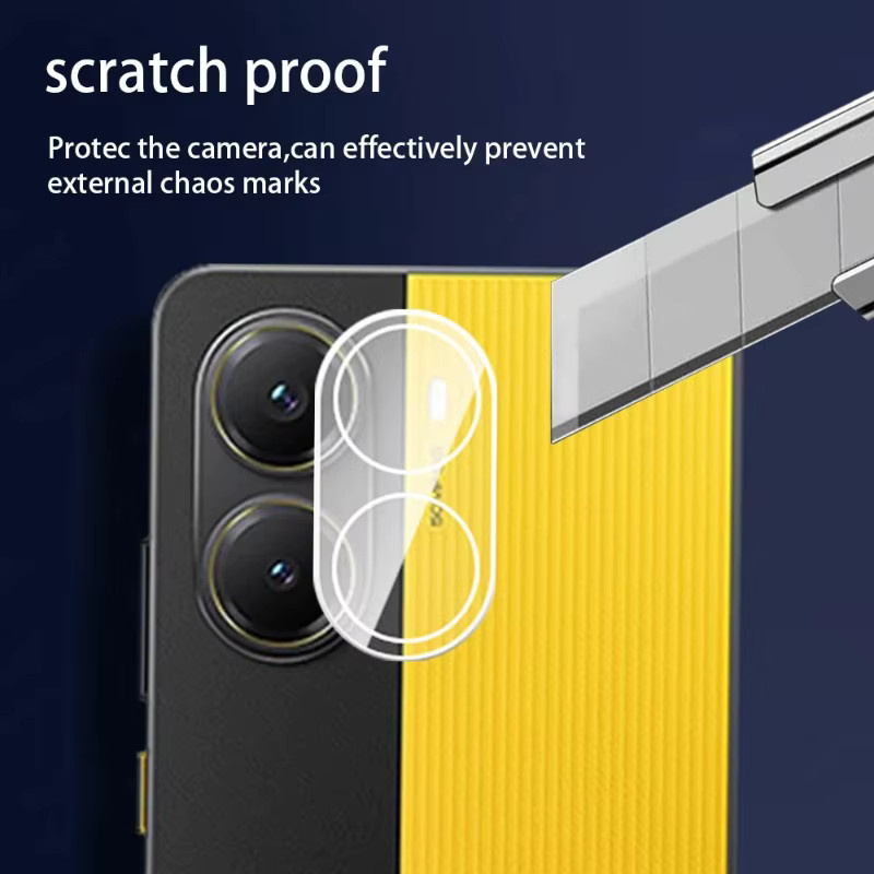 3er-Set Kameraschutzfolie aus gehärtetem Glas für Xiaomi Poco X7 Pro 5G, transparent - Bild 5