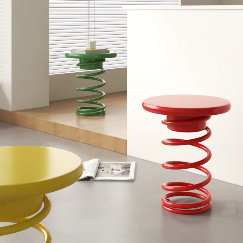 UOSU Macaron Hocker für Kinder in Bunt, Moderner Zylindrischer Schuhhocker für das Kinderzimmer - Bild 2