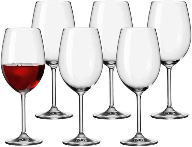 Leonardo Bordeauxgläser Daily Set, 6er Pack, transparent, 190 ml pro Glas - Bild 1