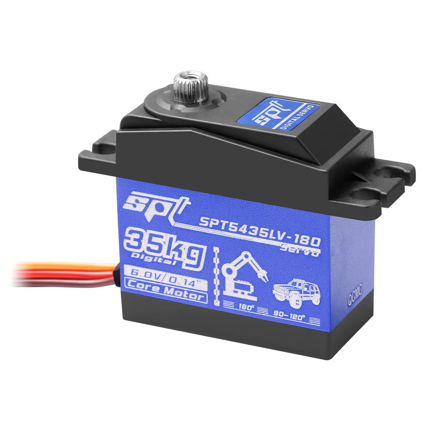 NeebRC SPT 5435LV-180 Digitaler Servo, mit Metallgetriebe, 35kg - Bild 2