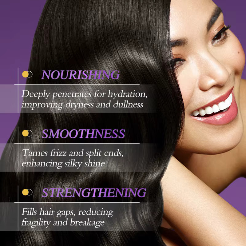 eelhoe Keratin Haarmaske für strapaziertes Haar, Unisex - Bild 5