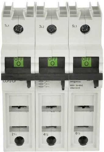 Eaton CCP2-3-100CF Sicherungslasttrennschalter 3polig 100A 600V in Weiß - Bild 1