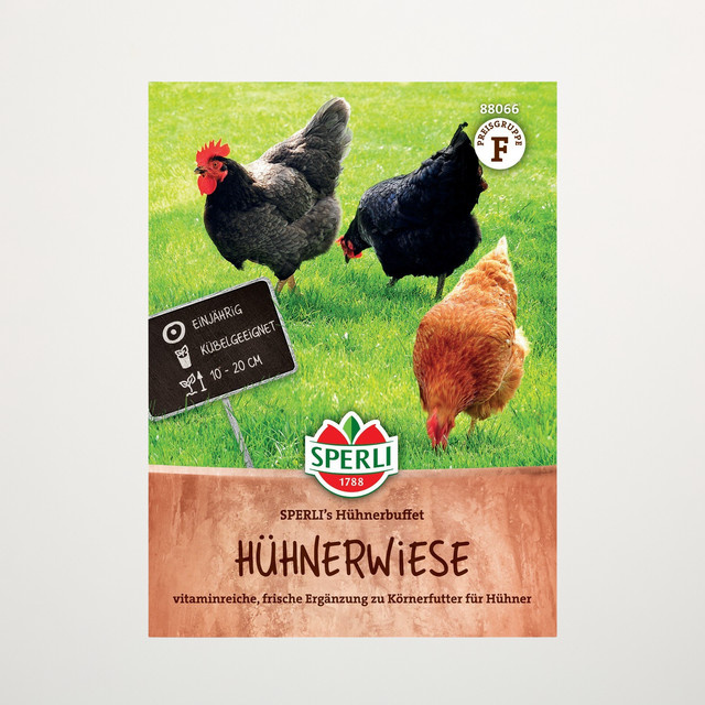 SPERLI's Hühnerbuffet Hühnerwiese Samen für den Garten das ganze Jahr über - Bild 1