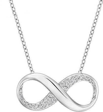 Swarovski Halskette, Weißgold, Kristall, Damen - Bild 1