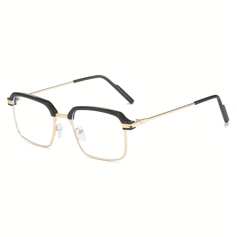 DIXSG Lesebrille für Herren, quadratisch, blaues Licht - Bild 2