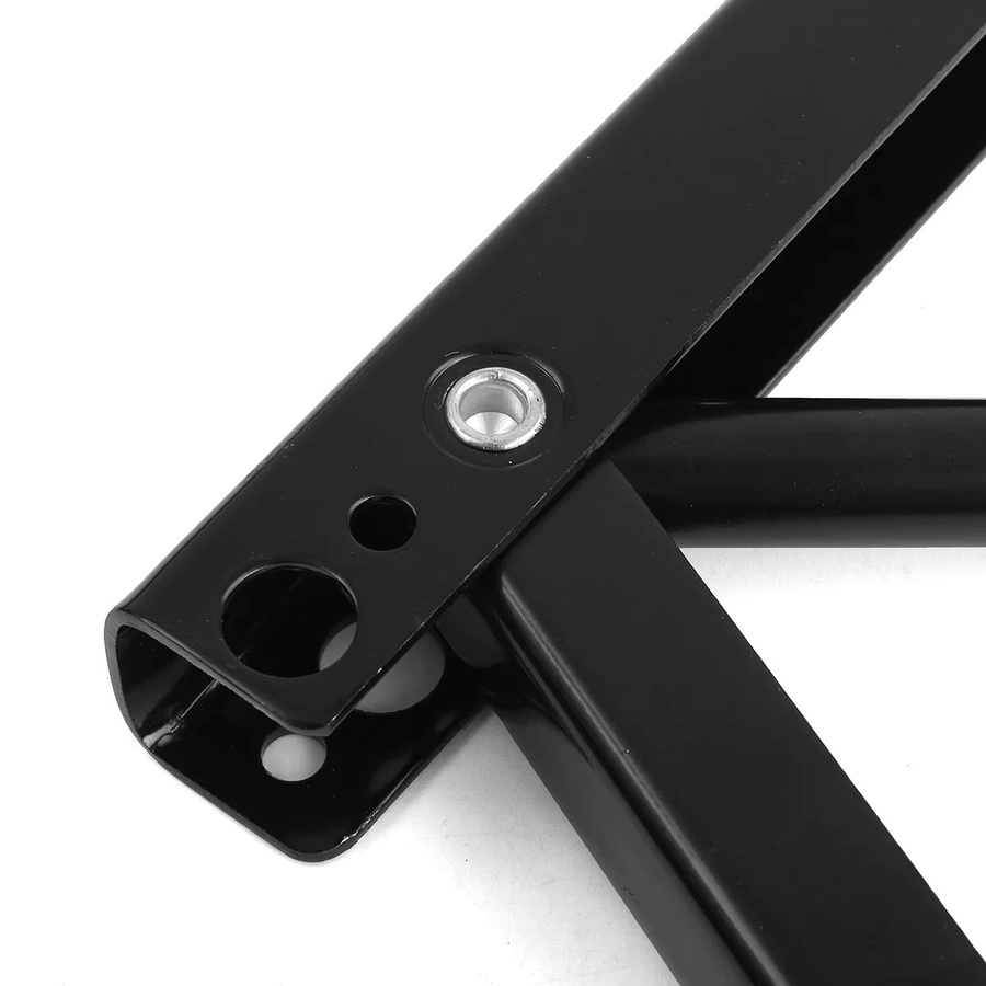 Odavis Feder-Couchtischmechanismus Set mit 2 Paar hochklappbaren Federscharnieren in Schwarz, B: 38 cm, H: 16,5 cm - Bild 4