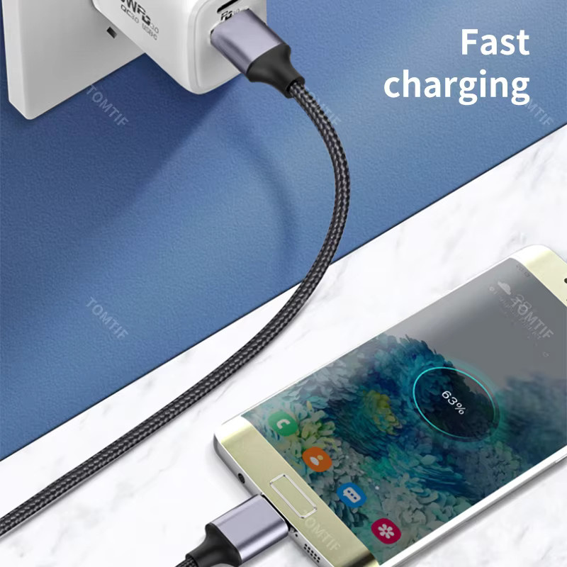 DAOGU USB 3.0 Micro B Datenkabel und Schnellladekabel in Schwarz - Bild 3