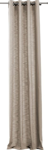 mydeco Ösenschal Balance Beige semi-transparent B: 300 cm, H: 135 cm - Bild 1
