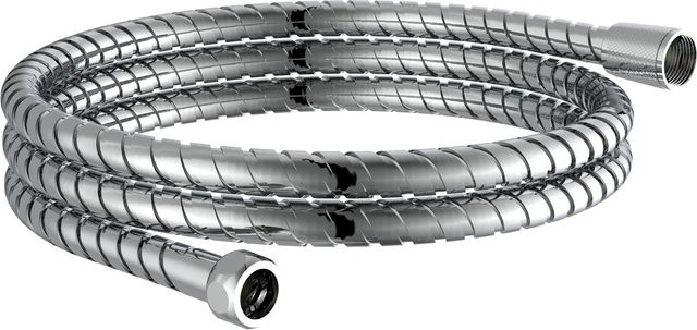 Eisl Brauseschlauch JM175MKCR PLUS aus Edelstahl in Silber, Länge: 175 cm - Bild 1