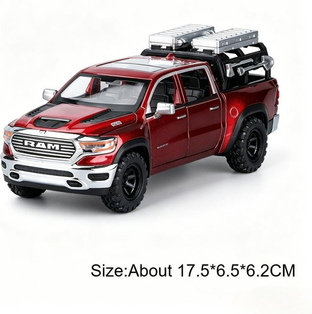 Linyi toy car Ram Pickup Escalade, Miniatur Legierung Auto, 1:32, mit Ton und Licht, ab 14 Jahren - Bild 1