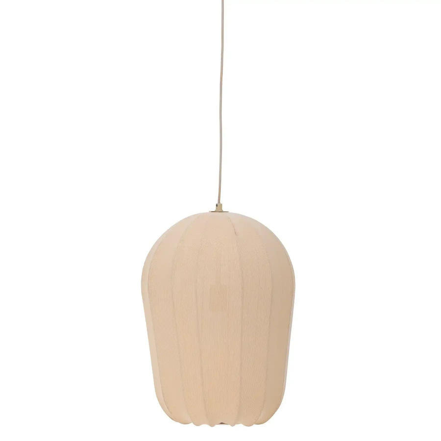 Bloomingville Hängelampe Naluna in Beige aus Metall und Polyester, Durchmesser: 42 cm - Bild 1