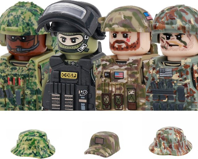 Semalam Militärische US-Spezialeinheiten Stadt-Polizei Bausteine, Soldaten-Figuren - Bild 1