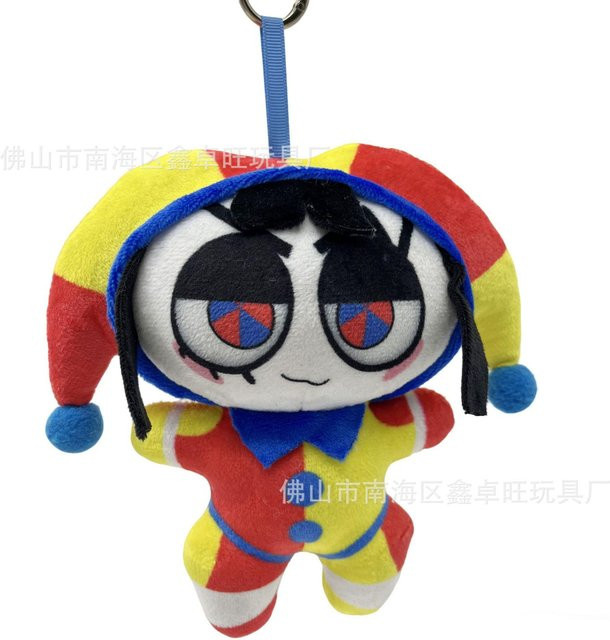 Yiran toy The Amazing Digital Circus Pomni Plüschtier, 17cm, ab 14 Jahren - Bild 1