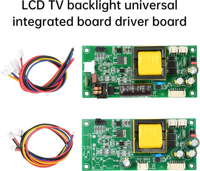 Diymore Universelle LED Konstantstromplatine mit Hintergrundbeleuchtung, AC 220 V, DC 300–380 V, für 19–55 Zoll Eingangsgröße - Bild 1