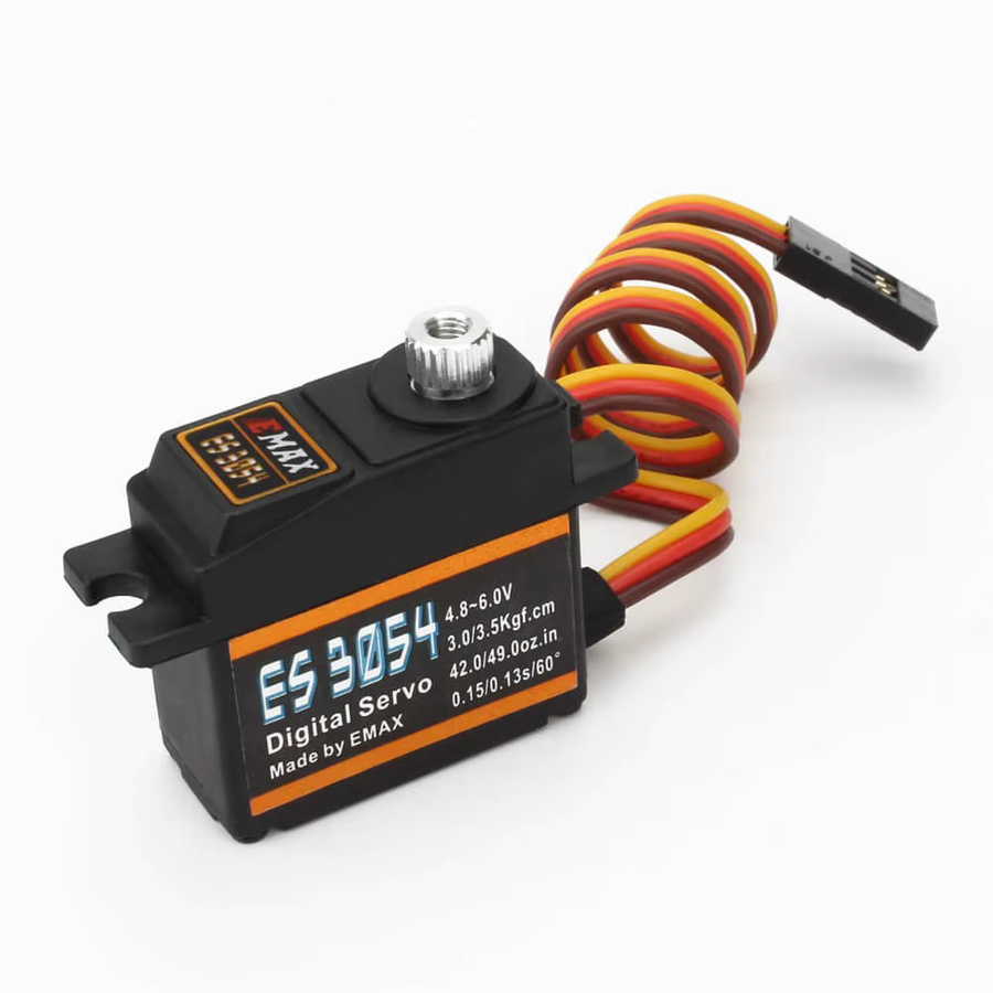 Emax ES3054 Digital Servo mit Metallgetriebe in Schwarz - Bild 2
