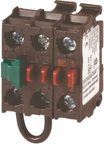 Eaton Kontaktelement 2Ö M22-KC02SMC10 in Braun mit IP20 Schutzart - Bild 1