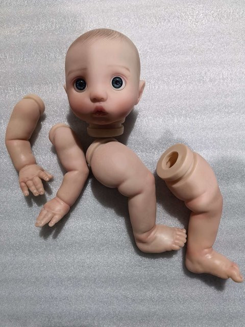 NPK Reborn-Puppen-Set, 16 Zoll, mit Stoffkörper, Set - Bild 1