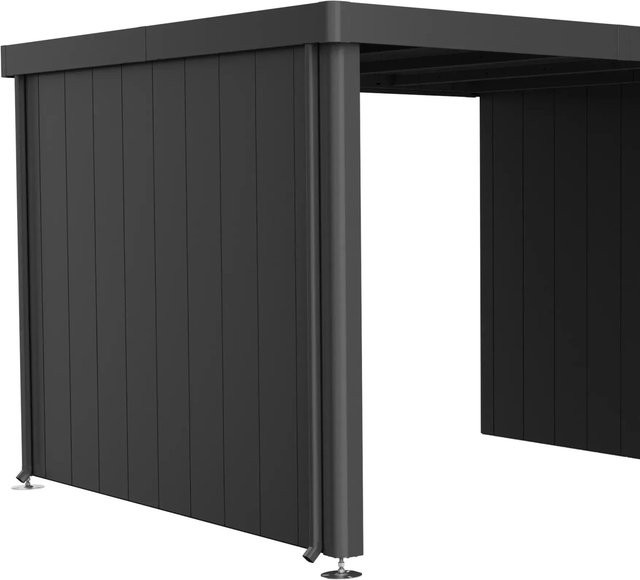 Biohort Seitenwand Neo für Gerätehaus 3A/3B/3C/3D Dunkelgrau-Metallic B/H: 259 x 4,3 cm - Bild 1