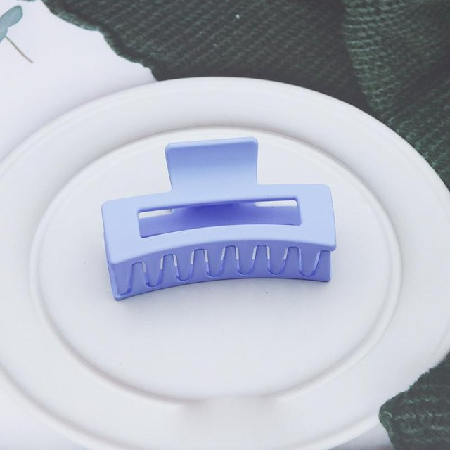 Haarklammern Damen, Plastik, quadratisch, 8,5 cm - Bild 1
