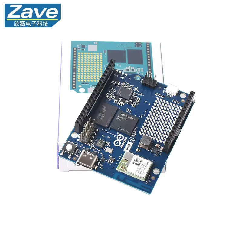 Arduino UNO KI-Entwicklungsboard ABX00162 mit Qualcomm QRB2210 und STM32U585 MCU in Blau - Bild 2