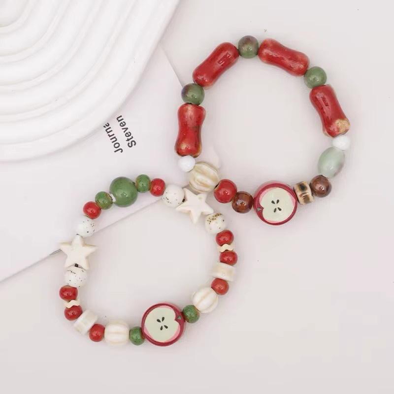 MOONBIFFY Armband, Keramik, Perle, Bunt - Bild 2