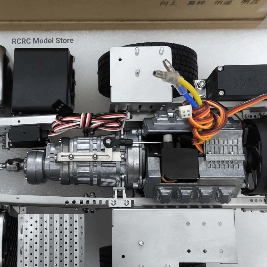SCALECLUB RC Truck 1:14, 3-Gang-Getriebe, Zubehör, Metall - Bild 6