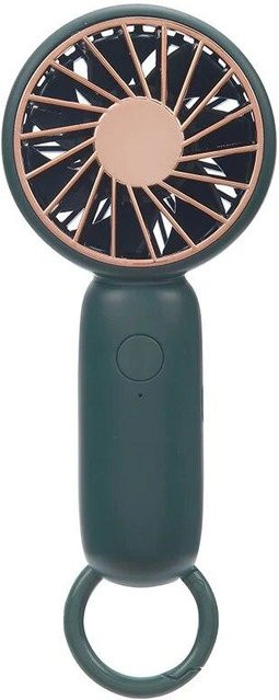Bai Fen Bai-Digital 3C Mini-Handventilator, wiederaufladbarer tragbarer USB-Ventilator in Grün - Bild 1