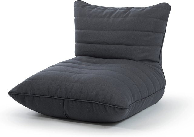 Sitting Point Sitzsack Canvas Tango Anthrazit B/H/T: 82 x 90 x 75 cm - Bild 1