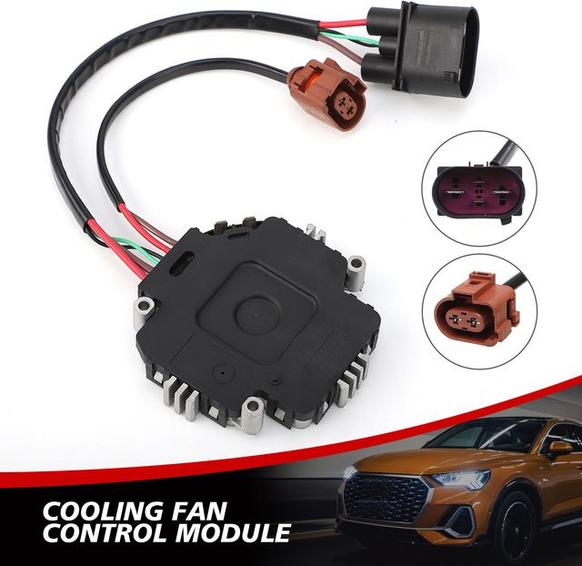 MINESPEED Kühler Lüfter Steuer Modul für Audi A3 TT VW CC EOS Golf Jetta Passat - Bild 1
