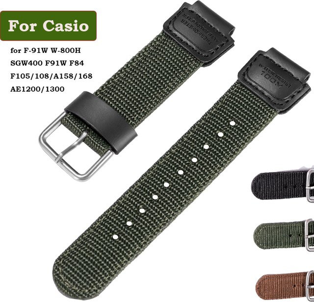 Casio Uhrenarmband Leder, Unisex - Bild 1
