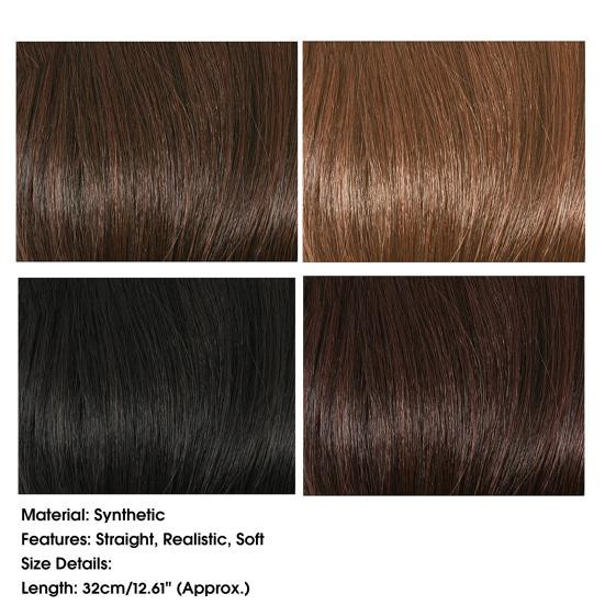 DILA WIG Damen-Haarteil, kurzer Bob-Stil, schwarz - Bild 1