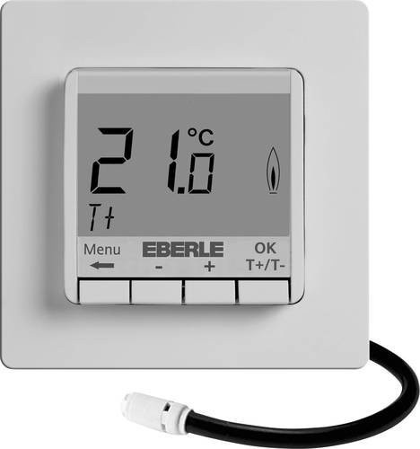 Eberle FITnp 3L Raumthermostat Unterputz in Weiß mit Display und Bodenlimiter - Bild 1