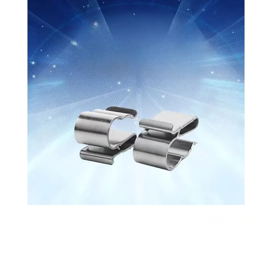 50er Pack Solarmodul-Drahtclips aus Edelstahl in Silber für 2x6mm Photovoltaik-Kabel - Bild 2