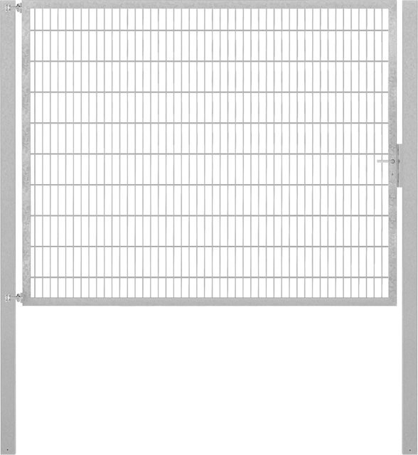 Einzeltor Flexo Plus aus Stahl zum Einbetonieren, Breite: 250 cm, Höhe: 200 cm, inklusive Pfosten 100 x 100 cm - Bild 1