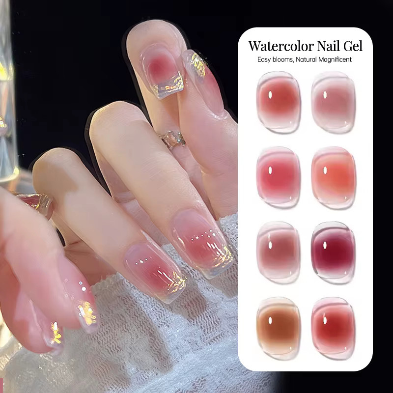 UR SUGAR Nagelgel, Klarer Marmor-Gradient, 15 ml - Bild 2