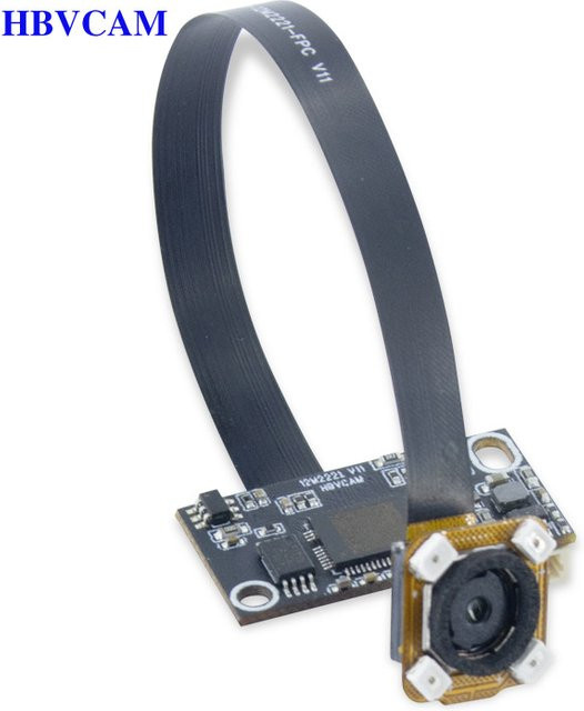 HBVCAM 4K 12MP IMX258 Kamera Modul mit Autofokus und 940nm IR LED in Schwarz - Bild 1