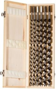 fischer Schlangenbohrer D-WL Set 460 Holzbohrer 6-teilig in Silber - Bild 1