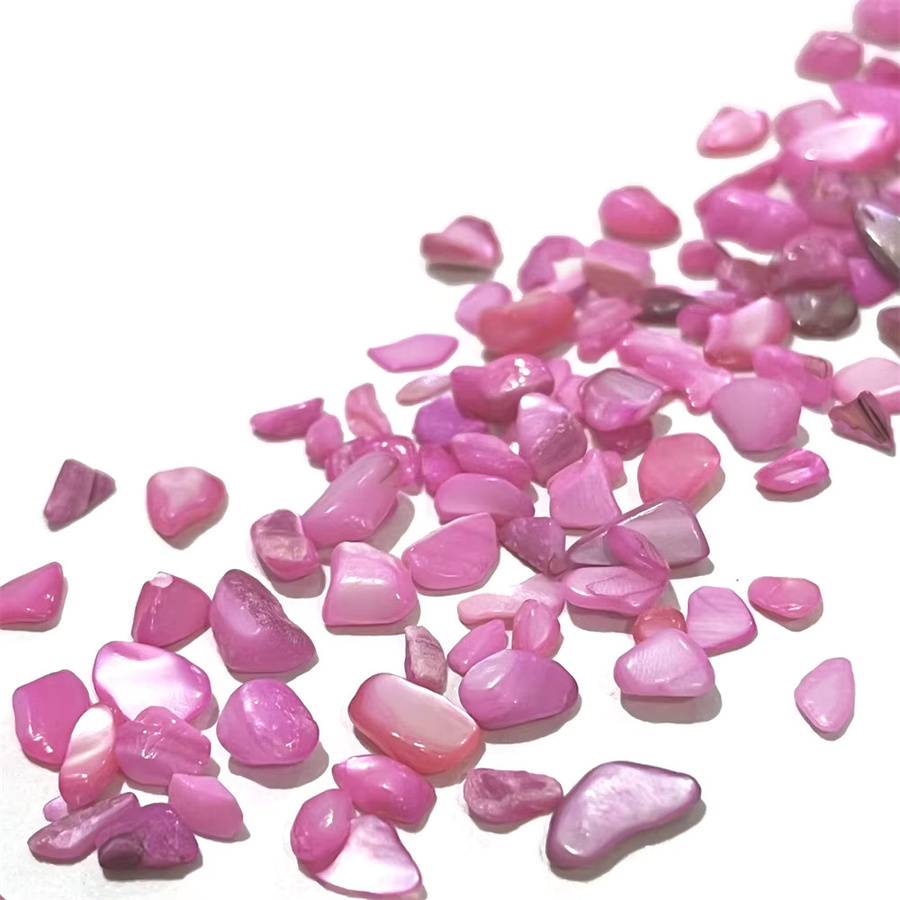 Natürliche zerkleinerte Muschelperlen von Moonrise in 23 Farben, 3–5 mm, Multicolor für Dekoration und Kunsthandwerk - Bild 3