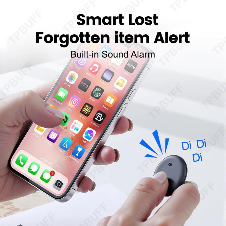 TPBUFF Dual System GPS Tracker mit Google Find My Device Unterstützung, 4G GPS Standort Tracker in Pink für Kinder, Fahrrad und Auto - Bild 2