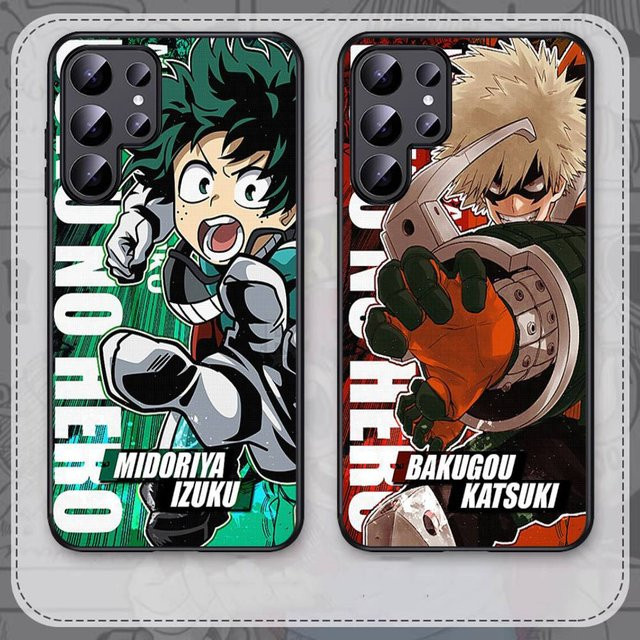 My Hero Academia Handyhülle für Samsung Galaxy S25 S24 S23 S22 S21 S20 S10 S9 Plus Lite Ultra FE Note 20 in Multicolour - Bild 1