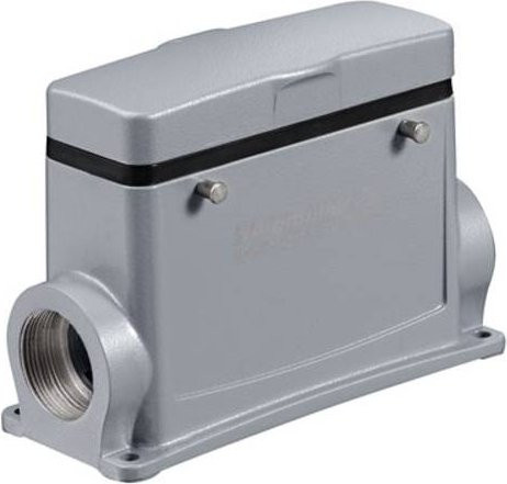Weidmüller HDC 64D SDBO 1PG29G 1662280000 Sockelgehäuse aus Edelstahl in Grau - Bild 1