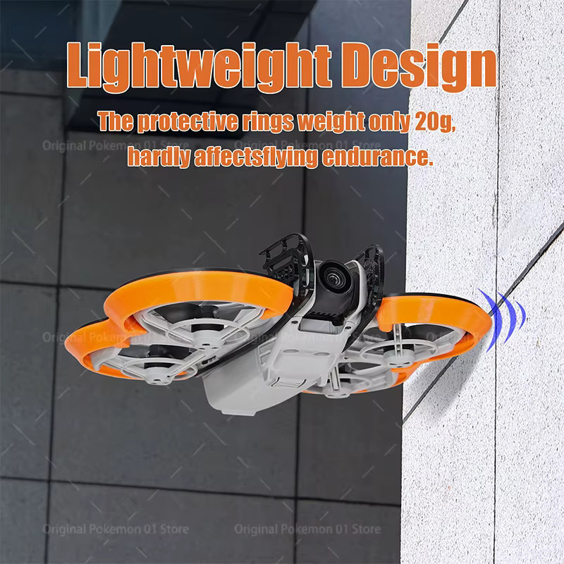 DJI Neo 3D-gedruckter Propellerschutz als leichtgewichtiges Zubehör für Gehäuse- und Kopfschutz - Bild 4