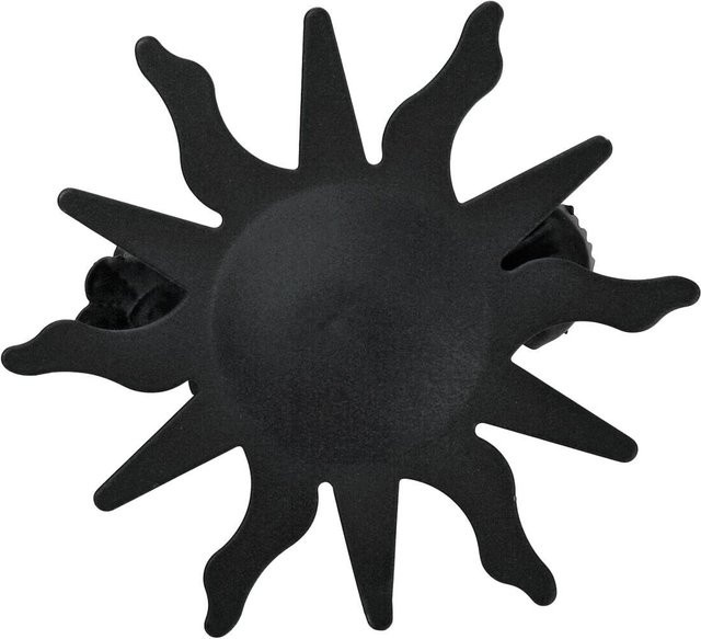 Boviva Dekoklammer Sonne in Schwarz aus Metall - Bild 1