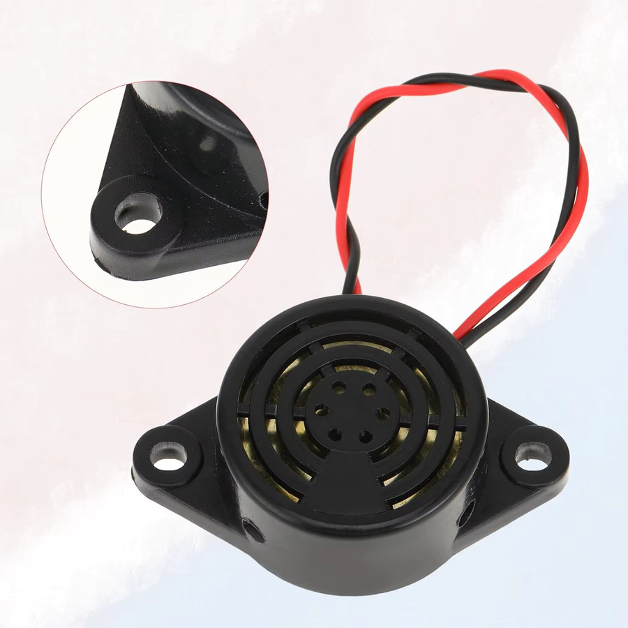 AOKIN Elektronischer Summer Alarm 100dB Beep Ton Ringer in Schwarz für Arduino und Auto - Bild 6