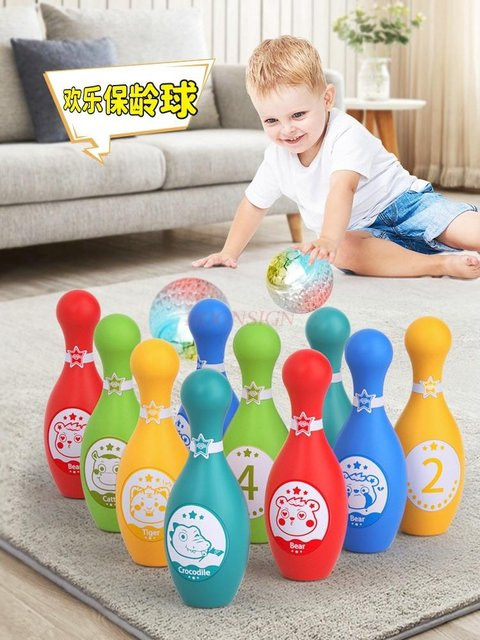 Binchi Bowling-Spielzeug, Sport, Blau, ab 3 Jahre - Bild 1