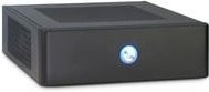 Inter-Tech ITX-601 Mini-ITX Desktop PC-Gehäuse in Schwarz - Bild 1