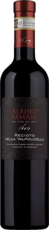 Albino Armani Recioto della Valpolicella 2022, Rotwein, Corvina, Italien, edelsüß, 0,5 l