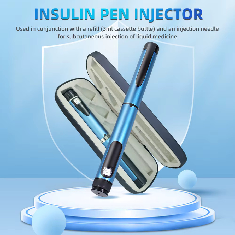 Schbit Wiederverwendbarer Peptid-Insulin-Pen für 3 ml Kartuschen, 60 Einheiten - Bild 2