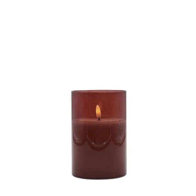 Mansion Atmosphere LED-Stimmungslicht in Braun mit Fernbedienung und Timer, B/H: 10 x 15 cm - Bild 1